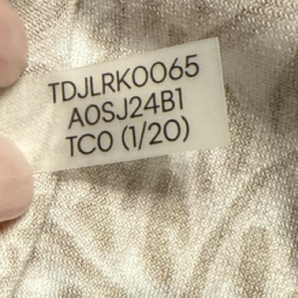 Tommy Hilfiger Shift Dress Brown Cream Paisley Print Fall Transitional - Size 16 - Picture 11 of 11